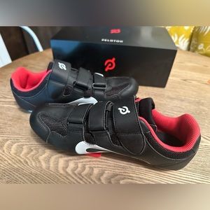 Peloton Cycling shoes size 39 US women's 8 in excellent condition with box.